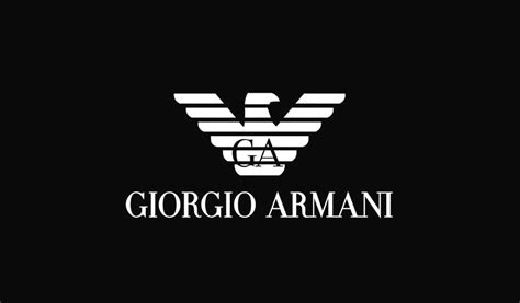 logo giorgio armani|armani logo evolution.